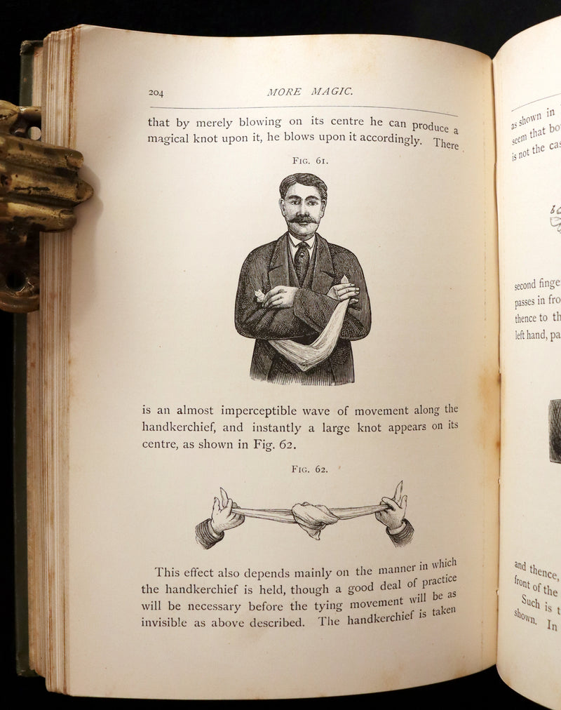 1890 First Edition - MORE MAGIC,  A Practical Treatise On Magic by Professor Hoffmann.
