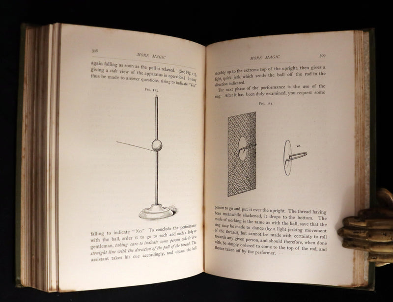 1890 First Edition - MORE MAGIC,  A Practical Treatise On Magic by Professor Hoffmann.