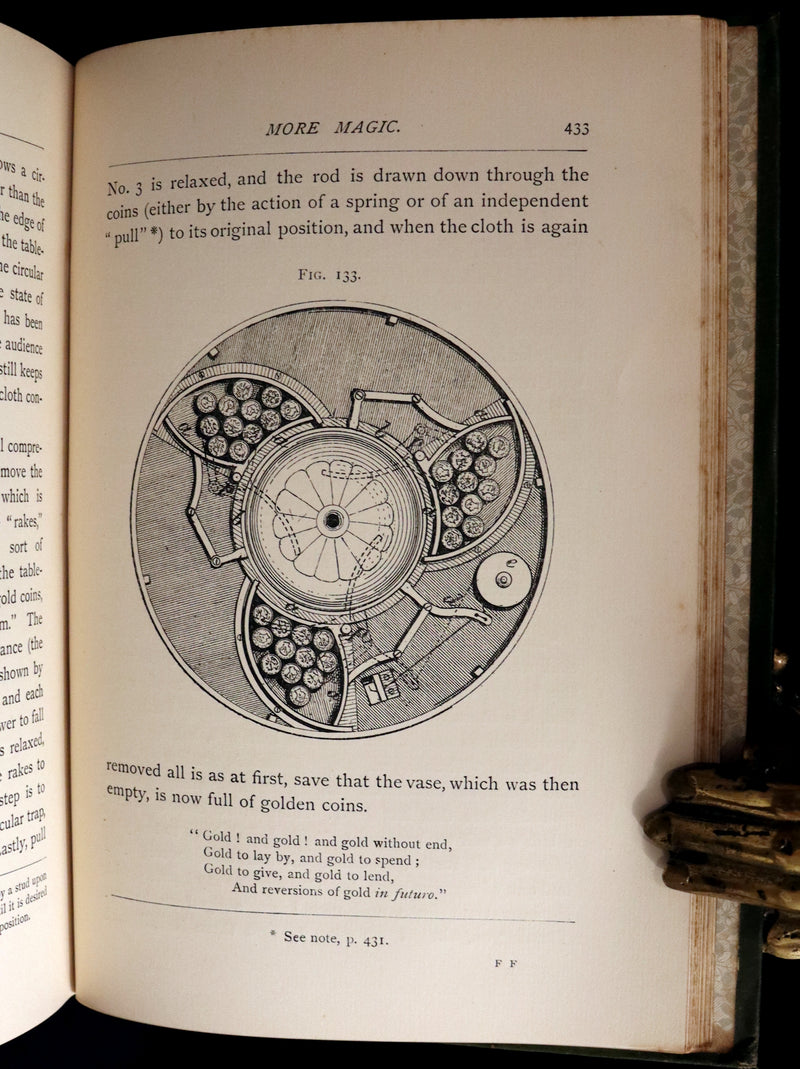 1890 First Edition - MORE MAGIC,  A Practical Treatise On Magic by Professor Hoffmann.