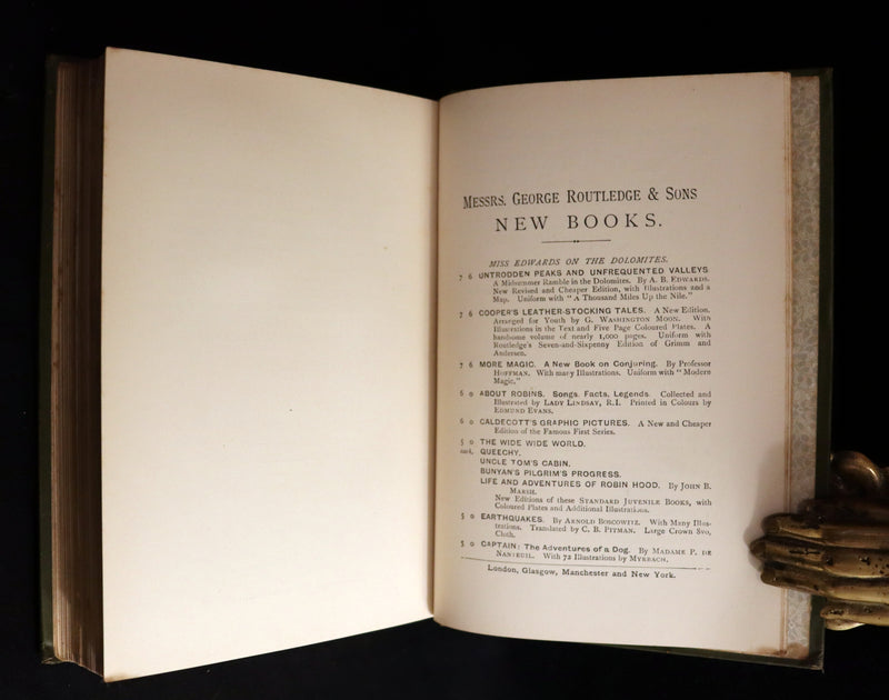 1890 First Edition - MORE MAGIC,  A Practical Treatise On Magic by Professor Hoffmann.