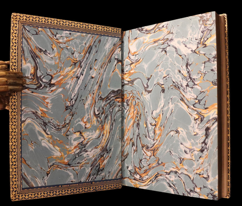 1896 Scarce Book bound by Zaehnsdorf for Asprey - MODERN ASTROLOGY - The Astrologers' Magazine by Alan Leo. Copy of Governor Charles Edison.