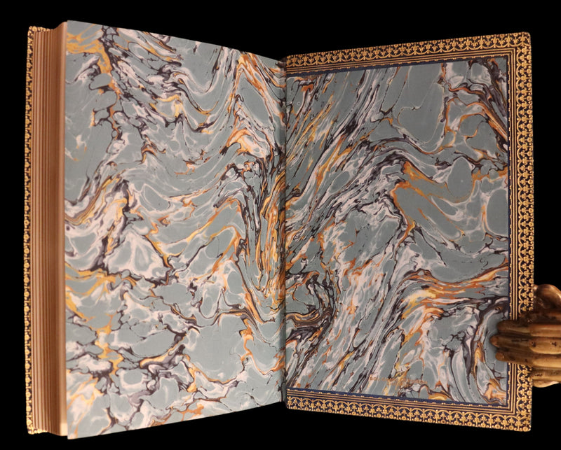 1896 Scarce Book bound by Zaehnsdorf for Asprey - MODERN ASTROLOGY - The Astrologers' Magazine by Alan Leo. Copy of Governor Charles Edison.