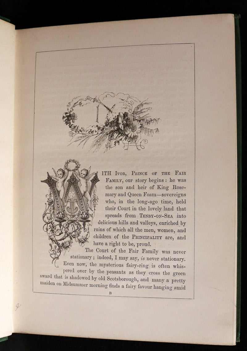 1866 Rare First Edition - The Prince of the Fair Family. A Fairy Tale by Anna Maria Hall.