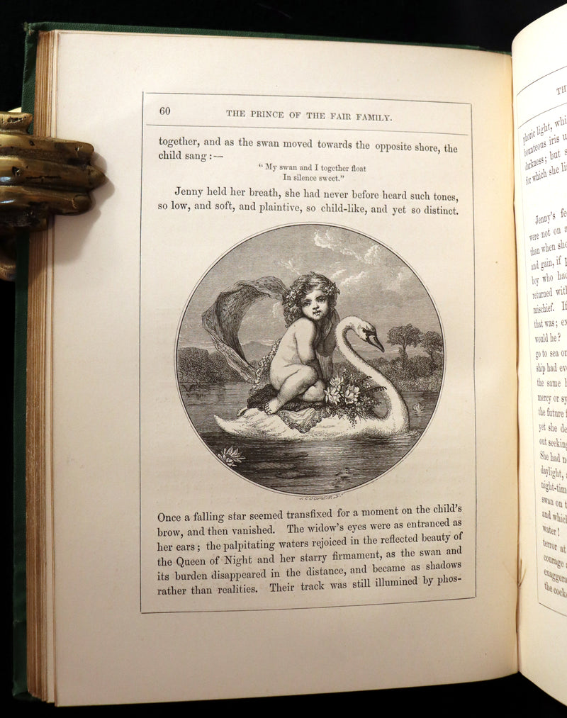 1866 Rare First Edition - The Prince of the Fair Family. A Fairy Tale by Anna Maria Hall.