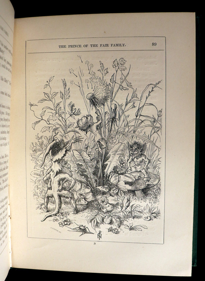 1866 Rare First Edition - The Prince of the Fair Family. A Fairy Tale by Anna Maria Hall.