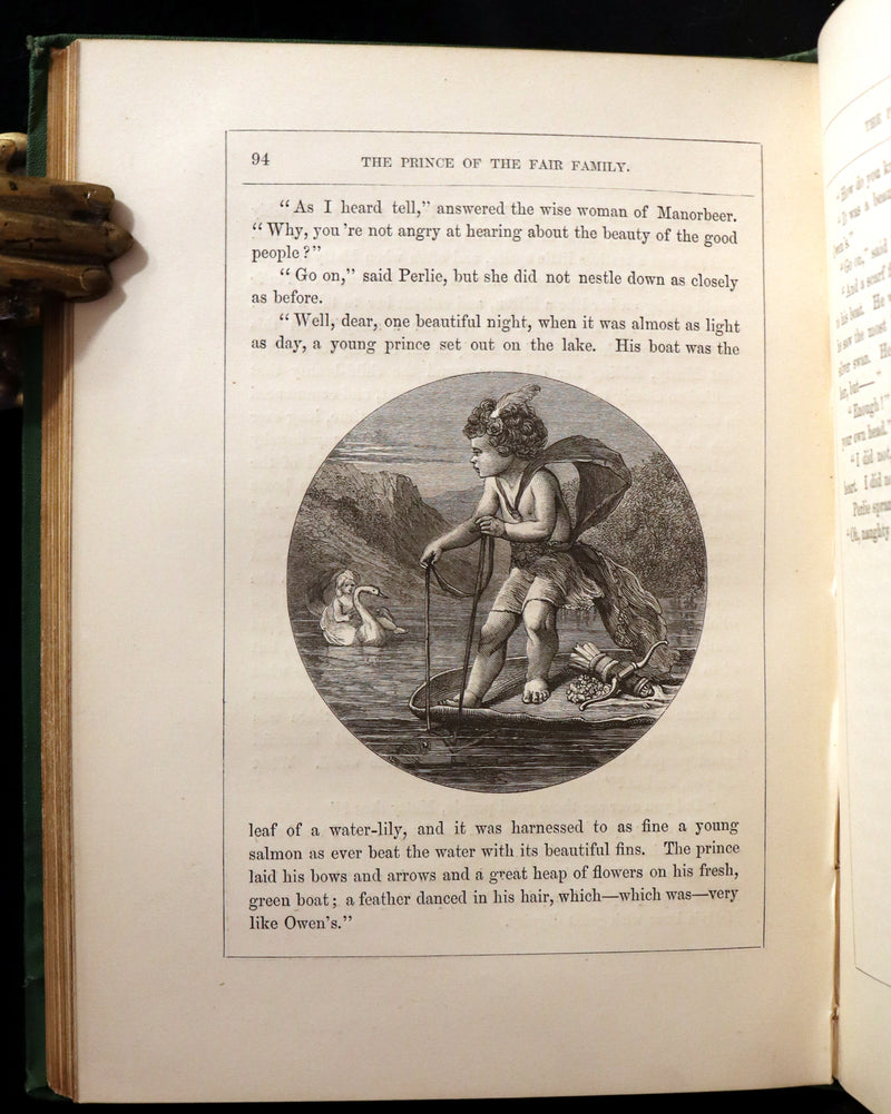 1866 Rare First Edition - The Prince of the Fair Family. A Fairy Tale by Anna Maria Hall.