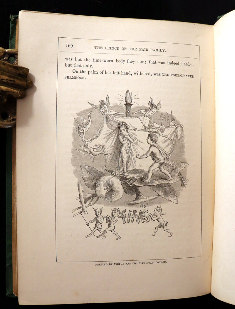 1866 Rare First Edition - The Prince of the Fair Family. A Fairy Tale by Anna Maria Hall.