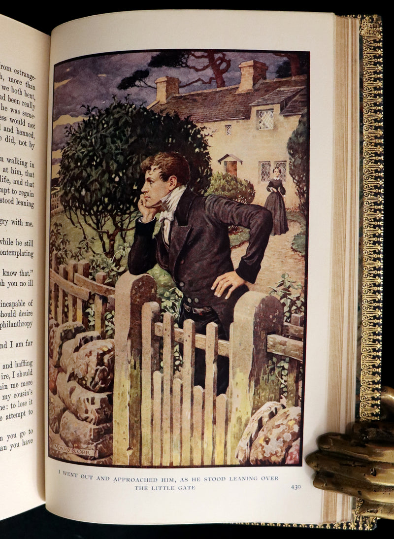 1921 Rare Book bound by Riviere - JANE EYRE by Charlotte Bronte. 1stED illustrated by Monro S. Orr.