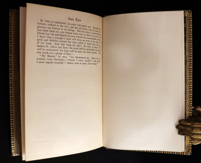 1921 Rare Book bound by Riviere - JANE EYRE by Charlotte Bronte. 1stED illustrated by Monro S. Orr.