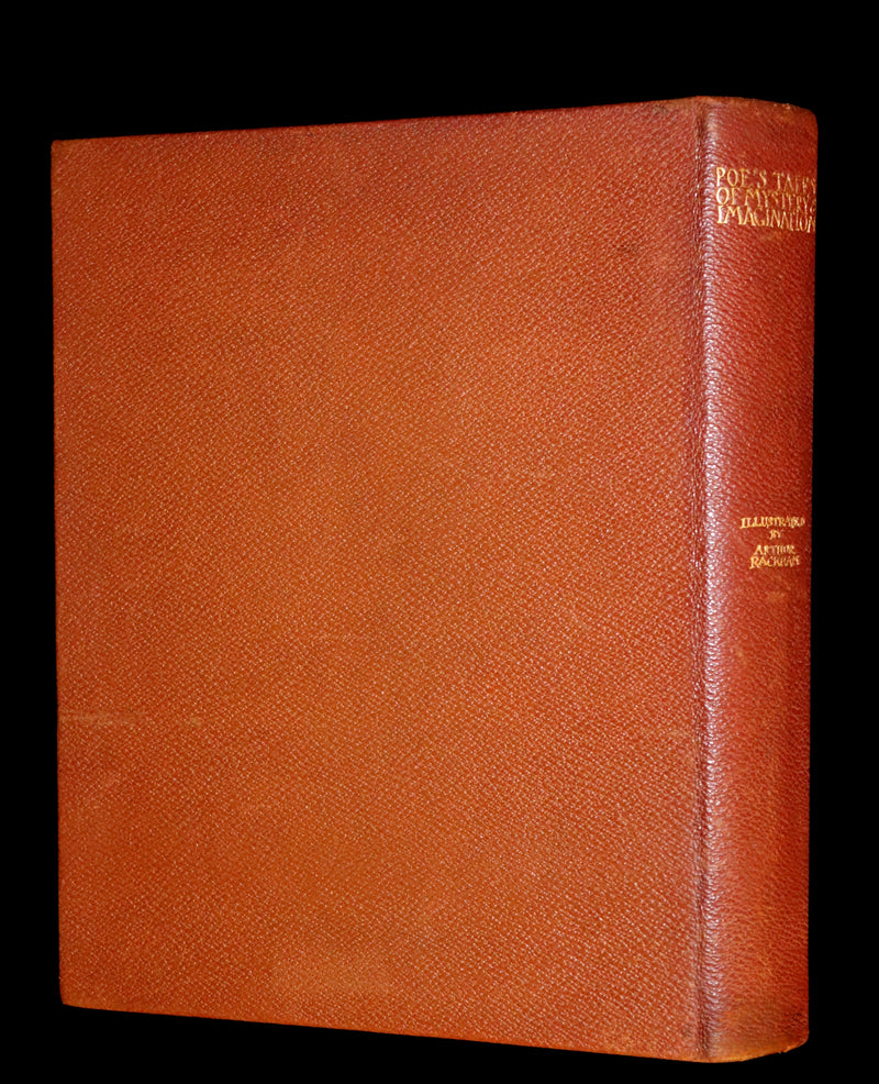 1935 Rare 1stED Deluxe binding - Edgar Allan Poe's TALES OF MYSTERY AND IMAGINATION illustrated by RACKHAM.