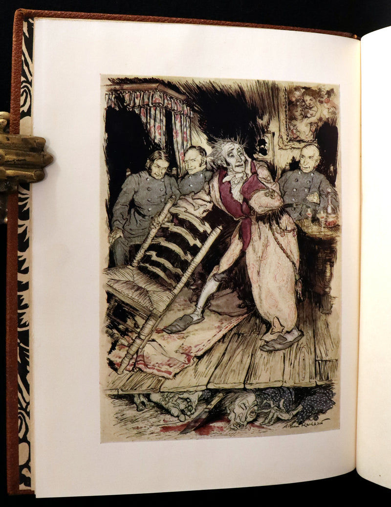 1935 Rare 1stED Deluxe binding - Edgar Allan Poe's TALES OF MYSTERY AND IMAGINATION illustrated by RACKHAM.