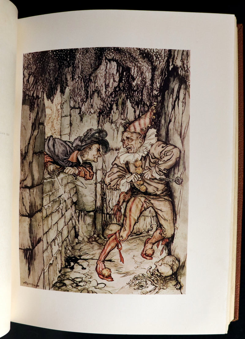 1935 Rare 1stED Deluxe binding - Edgar Allan Poe's TALES OF MYSTERY AND IMAGINATION illustrated by RACKHAM.