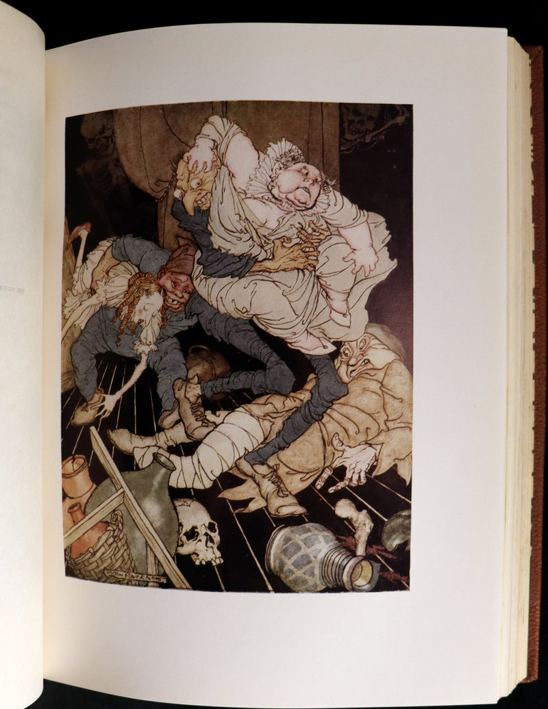 1935 Rare 1stED Deluxe binding - Edgar Allan Poe's TALES OF MYSTERY AND IMAGINATION illustrated by RACKHAM.