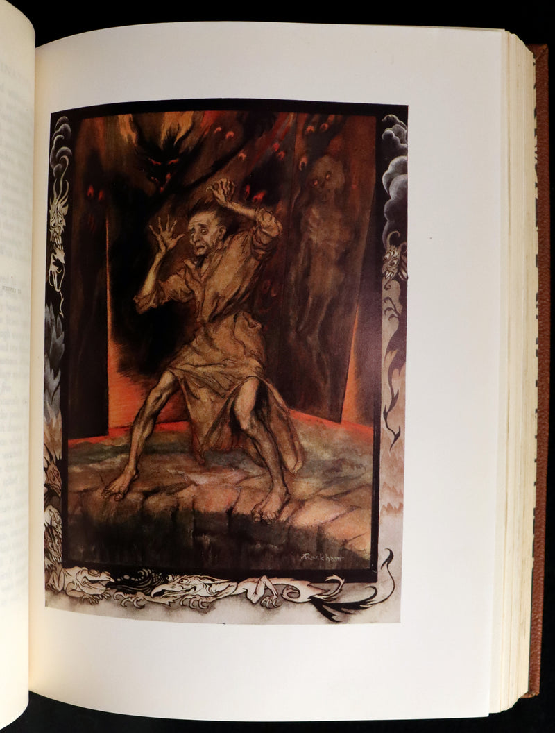 1935 Rare 1stED Deluxe binding - Edgar Allan Poe's TALES OF MYSTERY AND IMAGINATION illustrated by RACKHAM.