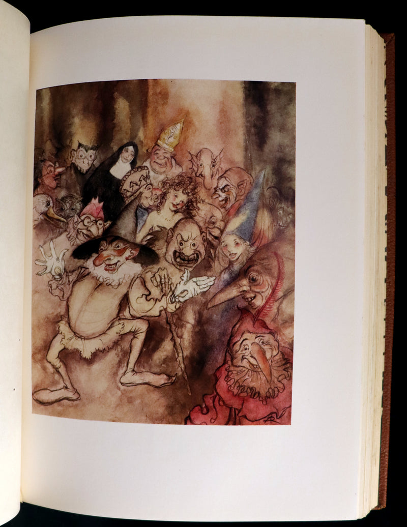 1935 Rare 1stED Deluxe binding - Edgar Allan Poe's TALES OF MYSTERY AND IMAGINATION illustrated by RACKHAM.