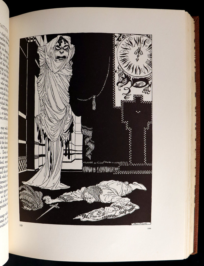 1935 Rare 1stED Deluxe binding - Edgar Allan Poe's TALES OF MYSTERY AND IMAGINATION illustrated by RACKHAM.