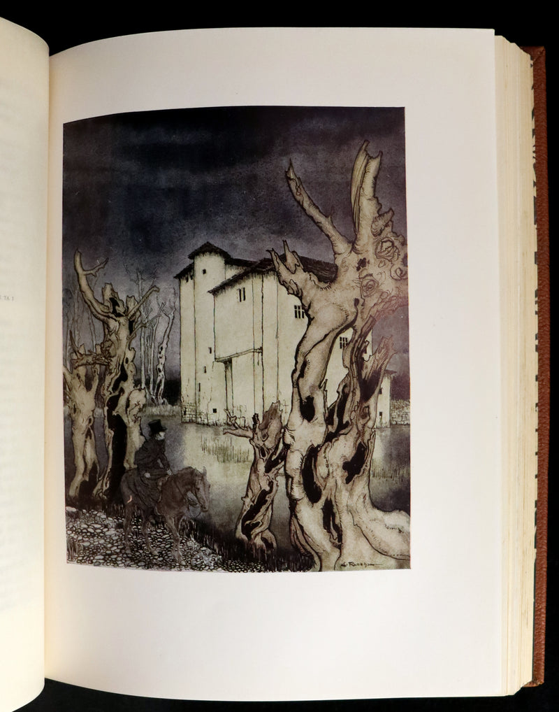 1935 Rare 1stED Deluxe binding - Edgar Allan Poe's TALES OF MYSTERY AND IMAGINATION illustrated by RACKHAM.