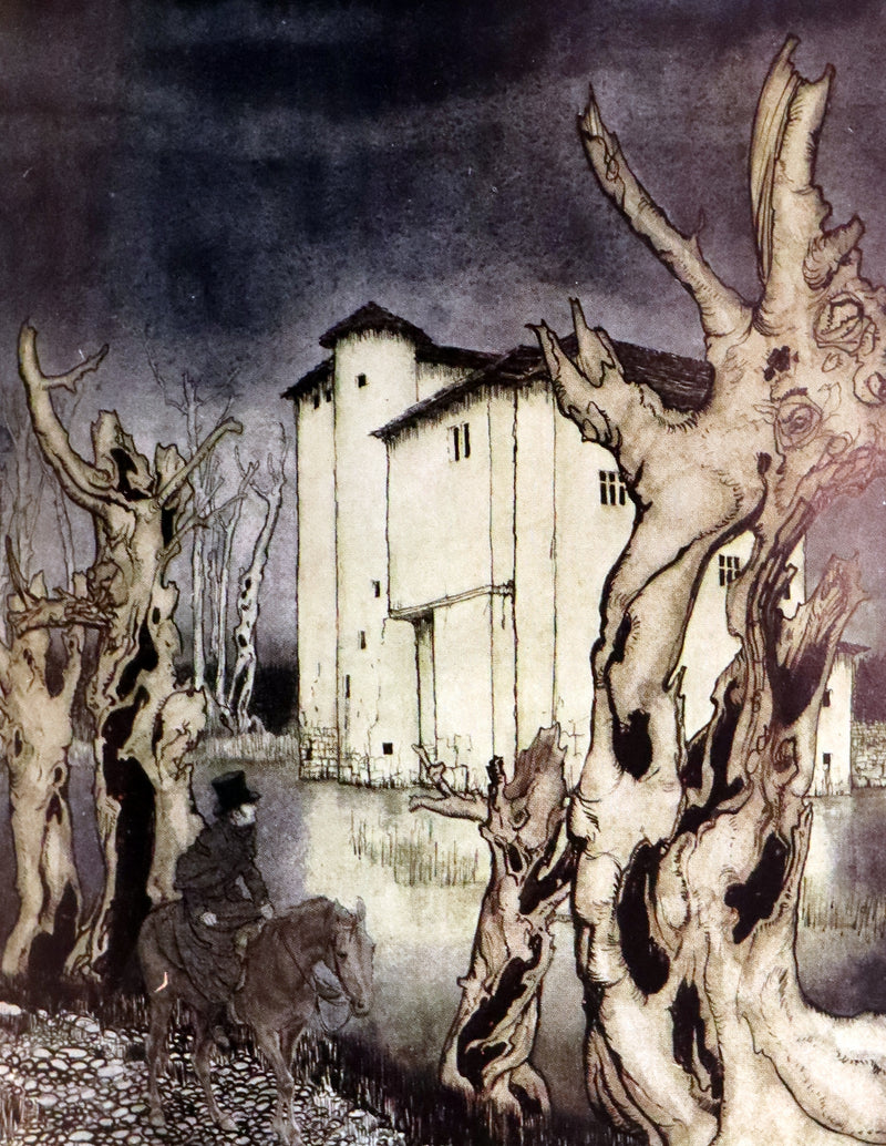 1935 Rare 1stED Deluxe binding - Edgar Allan Poe's TALES OF MYSTERY AND IMAGINATION illustrated by RACKHAM.