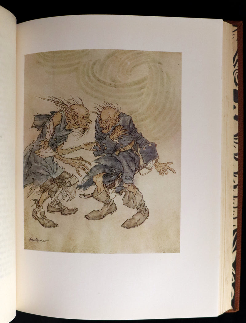 1935 Rare 1stED Deluxe binding - Edgar Allan Poe's TALES OF MYSTERY AND IMAGINATION illustrated by RACKHAM.