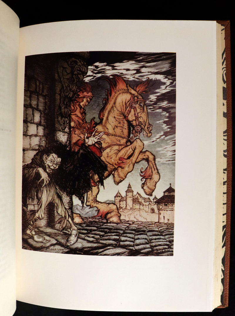 1935 Rare 1stED Deluxe binding - Edgar Allan Poe's TALES OF MYSTERY AND IMAGINATION illustrated by RACKHAM.
