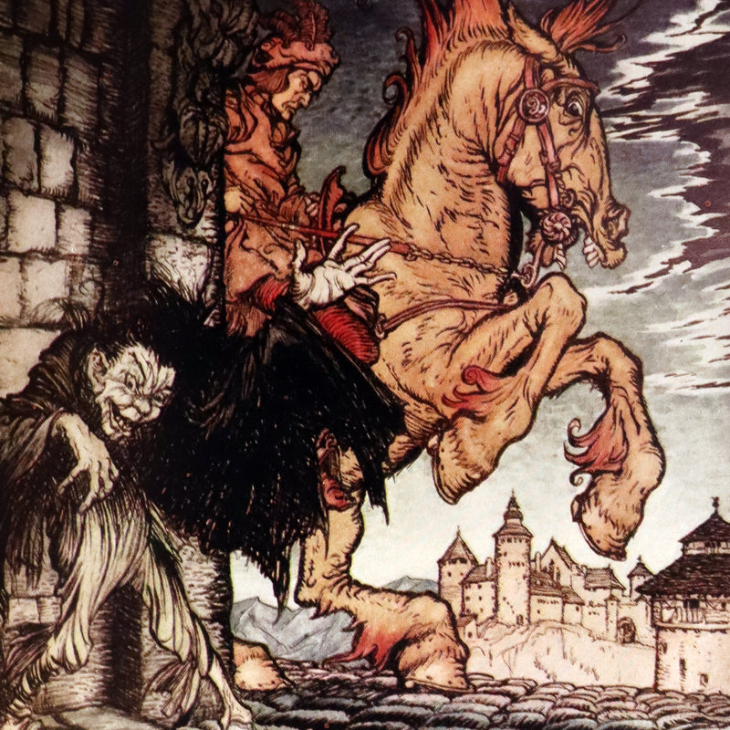 1935 Rare 1stED Deluxe binding - Edgar Allan Poe's TALES OF MYSTERY AND IMAGINATION illustrated by RACKHAM.