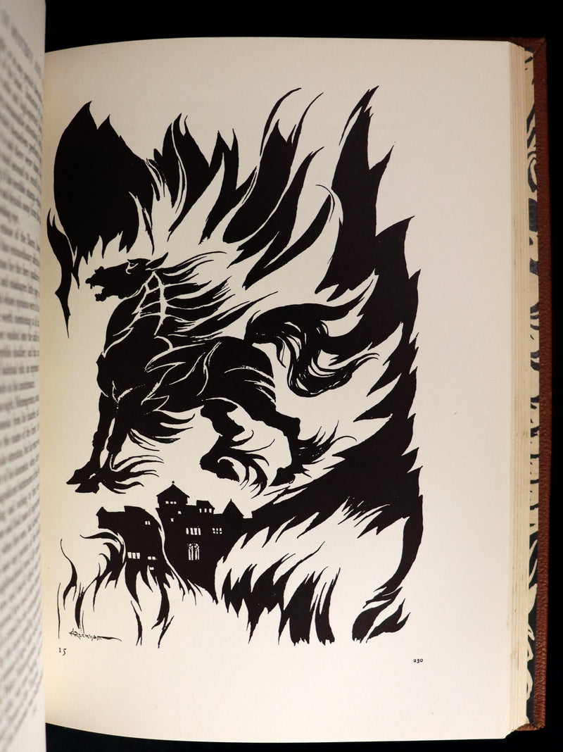 1935 Rare 1stED Deluxe binding - Edgar Allan Poe's TALES OF MYSTERY AND IMAGINATION illustrated by RACKHAM.