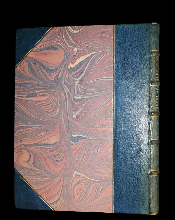 1927 Rare First Edition bound by Ridgway - Blake's Songs of Innocence illustrated by Jacynth Parson.