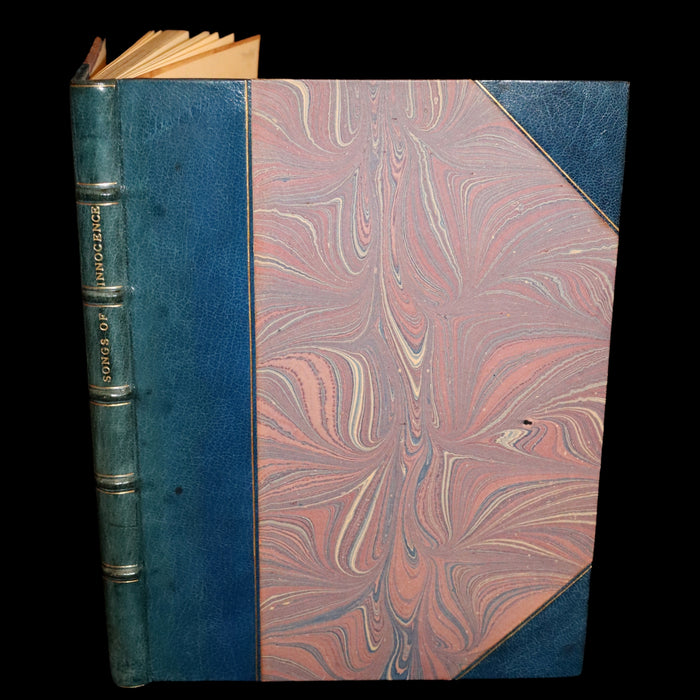 1927 Rare First Edition bound by Ridgway - Blake's Songs of Innocence illustrated by Jacynth Parson.