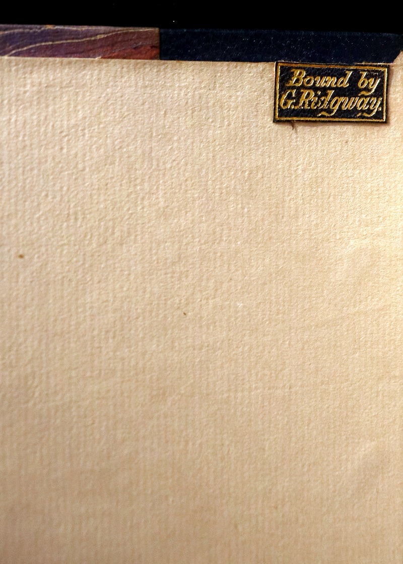 1927 Rare First Edition bound by Ridgway - Blake's Songs of Innocence illustrated by Jacynth Parson.