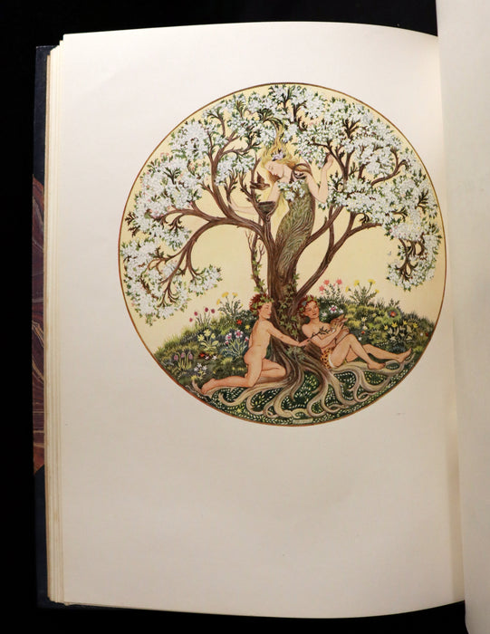 1927 Rare First Edition bound by Ridgway - Blake's Songs of Innocence illustrated by Jacynth Parson.