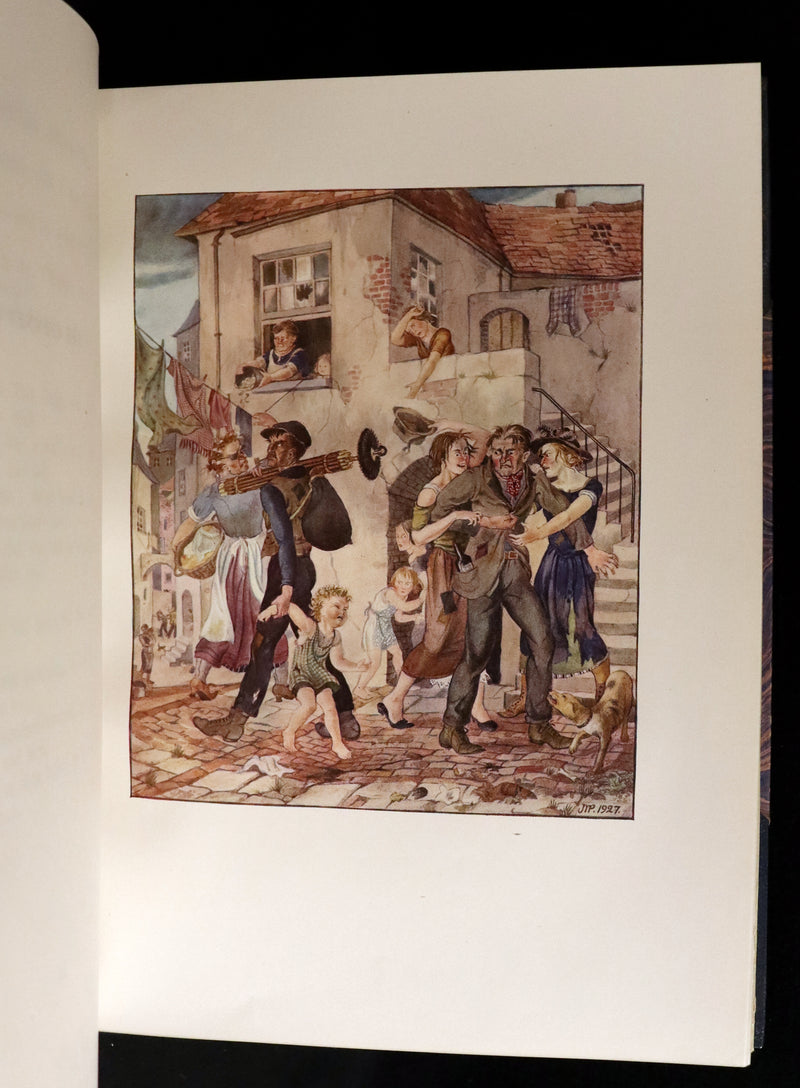 1927 Rare First Edition bound by Ridgway - Blake's Songs of Innocence illustrated by Jacynth Parson.