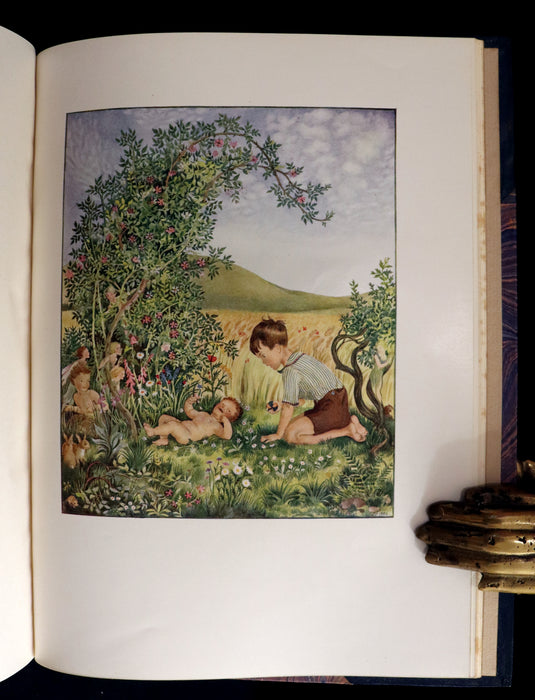 1927 Rare First Edition bound by Ridgway - Blake's Songs of Innocence illustrated by Jacynth Parson.