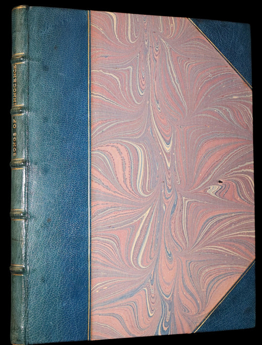 1927 Rare First Edition bound by Ridgway - Blake's Songs of Innocence illustrated by Jacynth Parson.