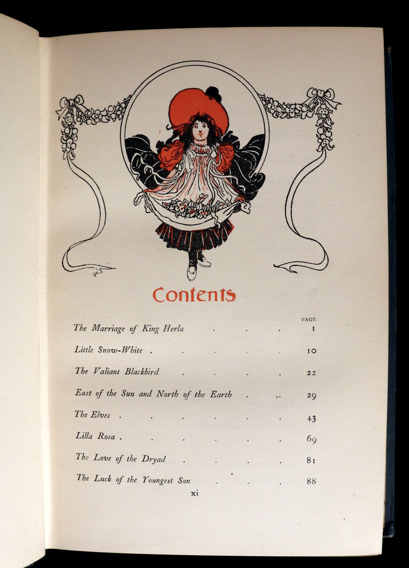 1900 Rare First Edition - The True Annals of Fairy-Land. The Reign of King Herla. Illustrated by Charles Robinson.