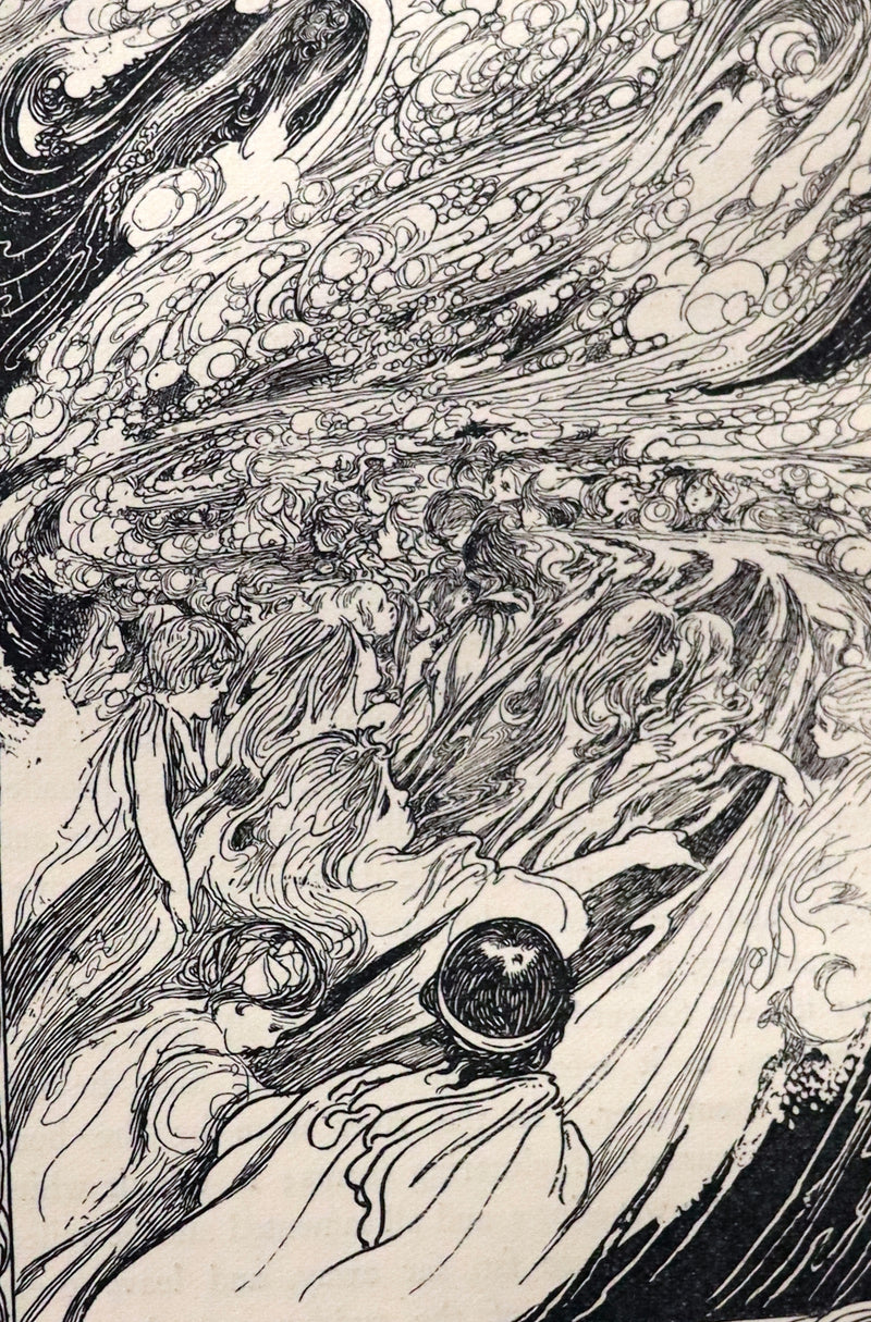 1900 Rare First Edition - The True Annals of Fairy-Land. The Reign of King Herla. Illustrated by Charles Robinson.