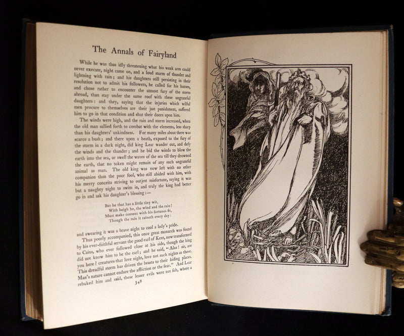 1900 Rare First Edition - The True Annals of Fairy-Land. The Reign of King Herla. Illustrated by Charles Robinson.