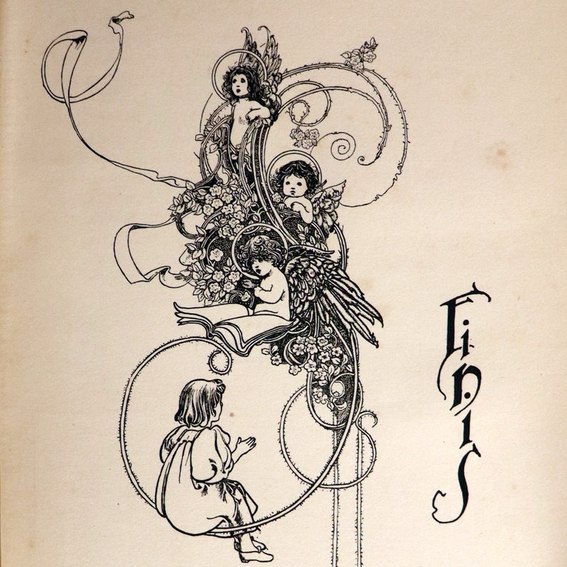 1900 Rare First Edition - The True Annals of Fairy-Land. The Reign of King Herla. Illustrated by Charles Robinson.