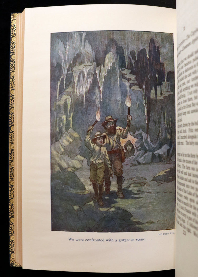 1972 Beautiful Book bound by Bayntun - The Swiss Family Robinson illustrated by Charles Folkard.