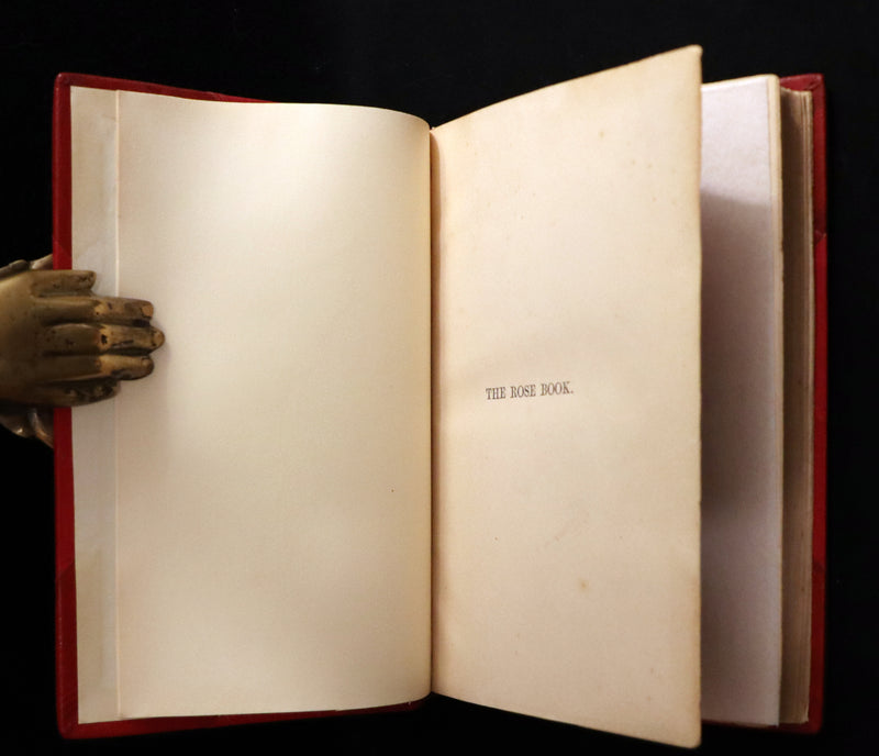1864 Victorian Gardening First Edition - The Rose, A Practical Treatise on The Culture of The Rose by Shirley Hibberd.
