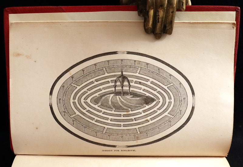 1864 Victorian Gardening First Edition - The Rose, A Practical Treatise on The Culture of The Rose by Shirley Hibberd.