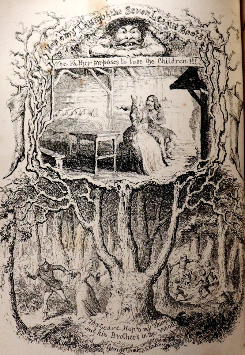 1865 Rare First Edition - GEORGE CRUIKSHANK'S FAIRY LIBRARY. Illustrated.