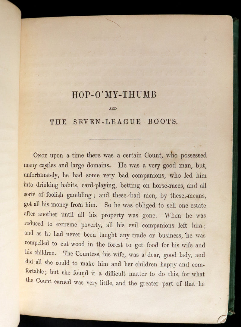 1865 Rare First Edition - GEORGE CRUIKSHANK'S FAIRY LIBRARY. Illustrated.