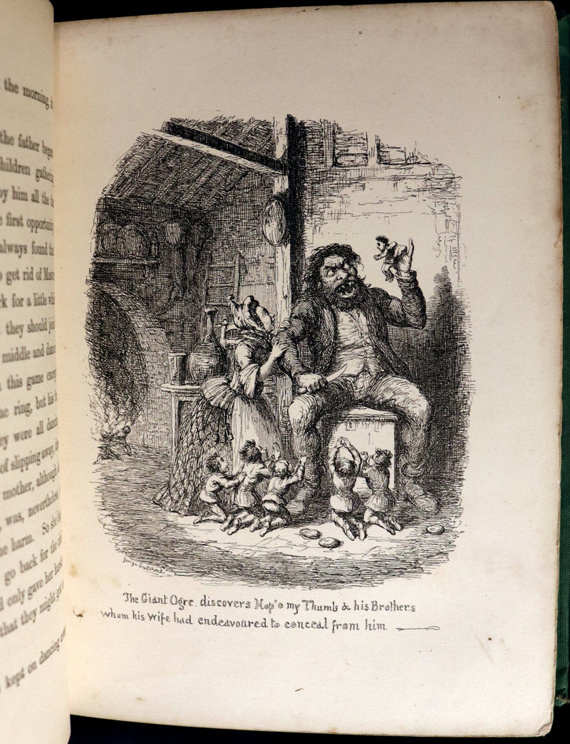 1865 Rare First Edition - GEORGE CRUIKSHANK'S FAIRY LIBRARY. Illustrated.