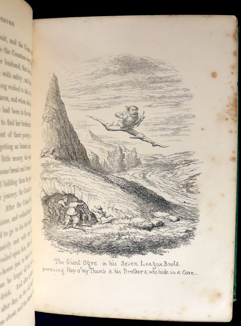 1865 Rare First Edition - GEORGE CRUIKSHANK'S FAIRY LIBRARY. Illustrated.