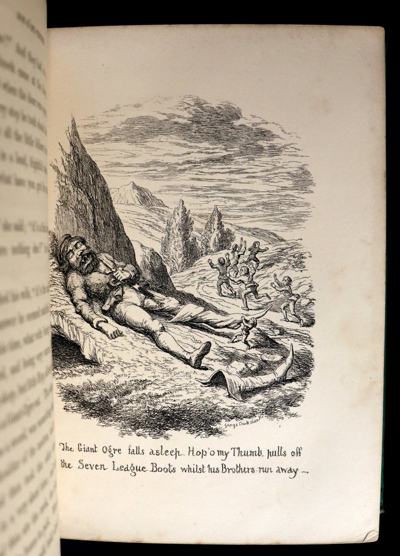 1865 Rare First Edition - GEORGE CRUIKSHANK'S FAIRY LIBRARY. Illustrated.