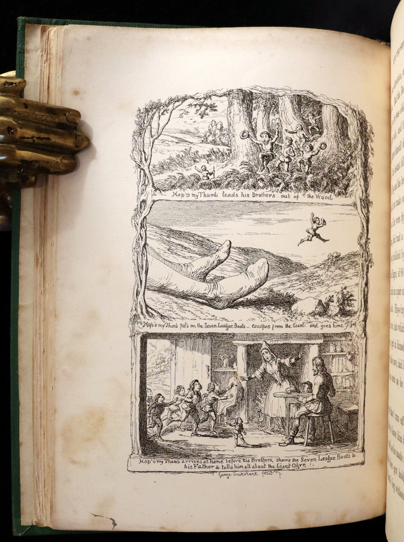 1865 Rare First Edition - GEORGE CRUIKSHANK'S FAIRY LIBRARY. Illustrated.