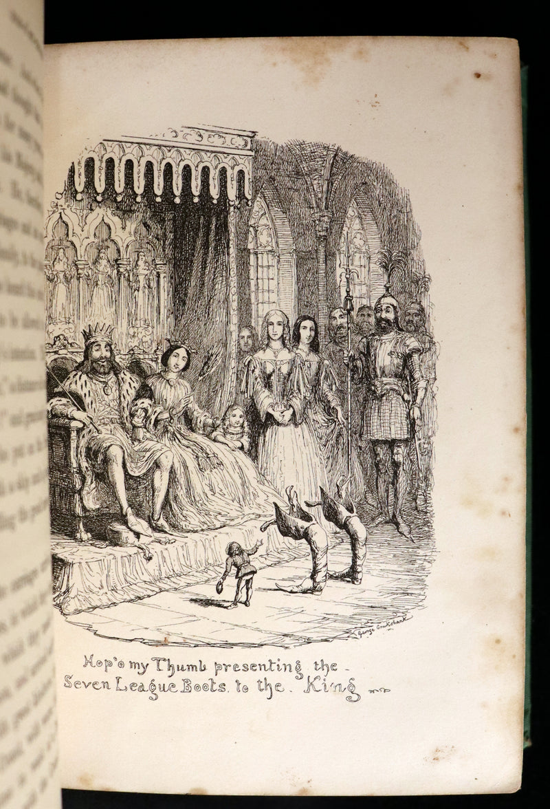1865 Rare First Edition - GEORGE CRUIKSHANK'S FAIRY LIBRARY. Illustrated.