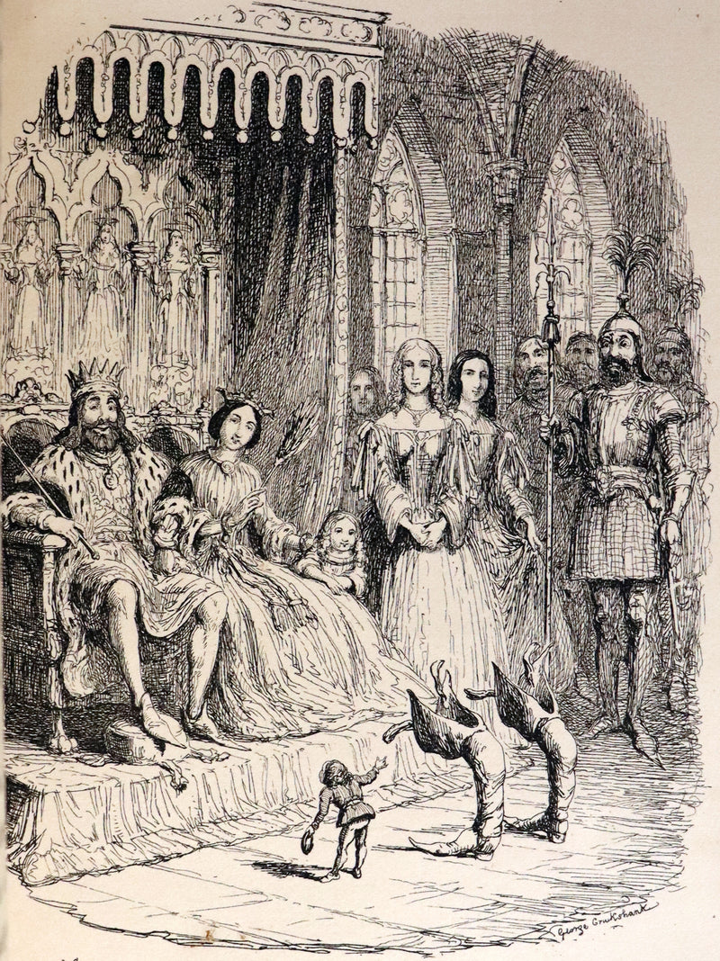 1865 Rare First Edition - GEORGE CRUIKSHANK'S FAIRY LIBRARY. Illustrated.