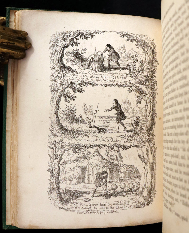1865 Rare First Edition - GEORGE CRUIKSHANK'S FAIRY LIBRARY. Illustrated.