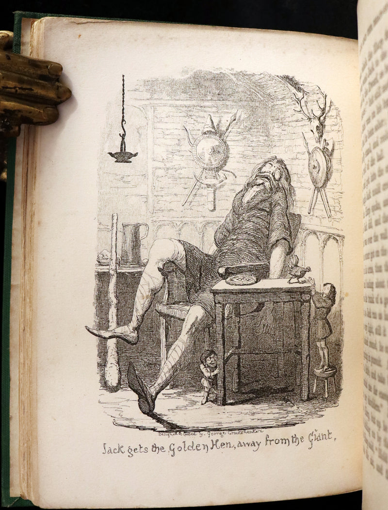 1865 Rare First Edition - GEORGE CRUIKSHANK'S FAIRY LIBRARY. Illustrated.